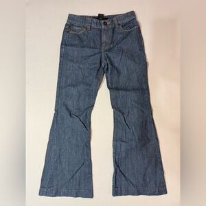 Calvin Klein Jeans Medium Blue Denim Jeans with Contrast Stitching